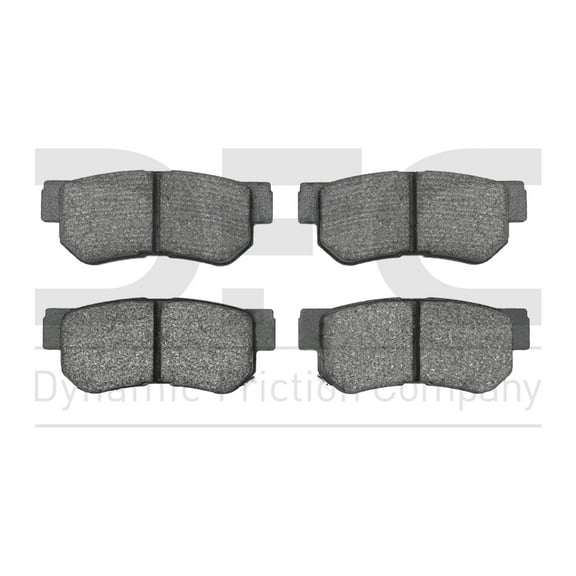 Dynamic Friction Company 5000 Advanced Brake Pads - Ceramic 1551-0813-00-Rear Set