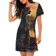 thumbnail image 2 of Disketp Sunset Meditating Doberman para Camisón Corto de Manga Corta para Mujeres, Camisón Cómodo con Escote Redondo, Bonito y Confortable, 2 of 6