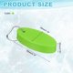 thumbnail image 2 of Uxcell 2pcs Llavero Flotante para Navegación Espuma PU Ovalado Llavero Flotante Impermeable Accesorios para Deportes Acuáticos para Navegación Vela Surf Pesca, Blanco/Verde Claro, 2 of 7