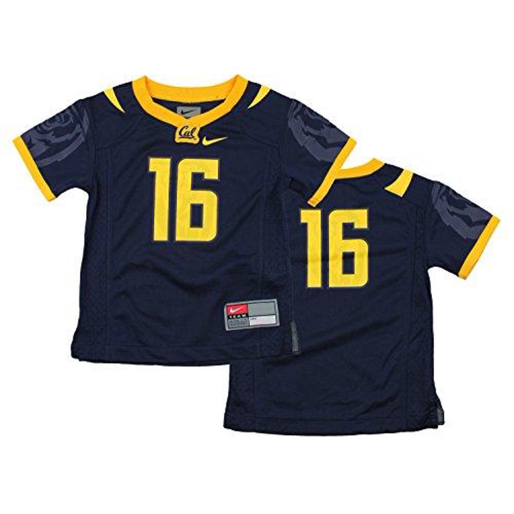 Nike NCAA Toddlers California Golden Bears 16 Football Jersey, Navy