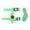 Green, variant on FTsdfkl Adjustable Bunny Harness and Leash Set, Small Pet Cute Vest Harness Leash with Decoration for Small Animals Ferrets Hedgehogs Outdoor Walking