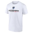 thumbnail image 2 of Men's White San Jose Earthquakes Shielded T-Shirt, 2 of 3