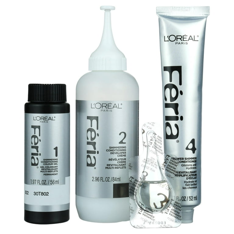 L'Oreal Paris Feria Permanent Hair Dye, 822 Rose Gold Medium