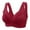 Red, variant on FhsagQ Bra Bras for Women 2 Piece Push Up Women Sexy Lace Front Button Shaping Cup Shoulder Strap Large Size Underwire Bra Women Bras Plus Size Bras for Women Plus Size Corset Beige 40