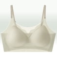 thumbnail image 2 of Zpanxa Wireless Bras for Women Seamless Push-up Breathable Adjustable Straps Everyday Bra Green 36BC, 2 of 5