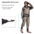 thumbnail image 6 of Lixada Lightweight Summer Bug Wear Mosquito Suit Jacket Mitts Pants Socks for Men Women With Ultra-fine Mesh Hiking Fishing Camping Bee feeding Cycling, 6 of 7