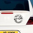 thumbnail image 4 of Mountain Decal, Car Vinyl Sticker Reflective Mountain Stickers Door Window Trunk Decor, 4 of 7