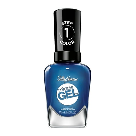 Sally Hansen Miracle Gel Nail Color, Blues Cruise 0.50 fl oz
