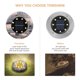 thumbnail image 5 of Tomshine Solar Powered Ground Lights 8 LED Garden Disk Deck Lamp Exterior IP65 Resistente al agua I Tomshine Trajes de lámpara al aire libre, 5 of 7