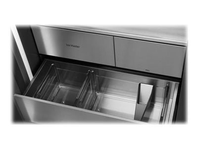 Dacor DRZ24980LAP - Freezer - upright - built-in - niche - width: 24 in - depth: 25 in - height: 83.9 in - 13.6 cu. ft - graphite stainless steel