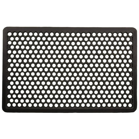 Tapete Antifatiga 55x85cm perforado - Orillas achaflanadas - Ergonómico - Tapete Entrada hule uso rudo - Antiderrapante Livingreen Tapete Individual/Perforado/Tipo Antifatiga