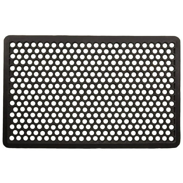 Tapete Antifatiga 55x85cm perforado - Orillas achaflanadas - Ergonómico - Tapete Entrada hule uso rudo - Antiderrapante Livingreen Tapete Individual/Perforado/Tipo Antifatiga