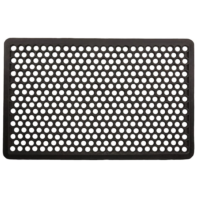 Tapete Antifatiga 55x85cm perforado - Orillas achaflanadas - Ergonómico - Tapete Entrada hule uso rudo - Antiderrapante Livingreen Tapete Individual/Perforado/Tipo Antifatiga