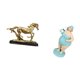 thumbnail image 5 of Escultura Figura Obra De Arte Arte Coleccionable Adorno Estatua De Caballo Para Escritorio Decoración Estantería Muebles De Sala Decoración Del Hogar Muñeca De Resina De Mujer De Playa, 5 of 8