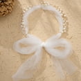 thumbnail image 2 of Nvzi Clip para el cabello para velo de novia, velo corto de perla para novia, accesorio para el cabello para despedida de soltera para mujer, blanco G, 2 of 2