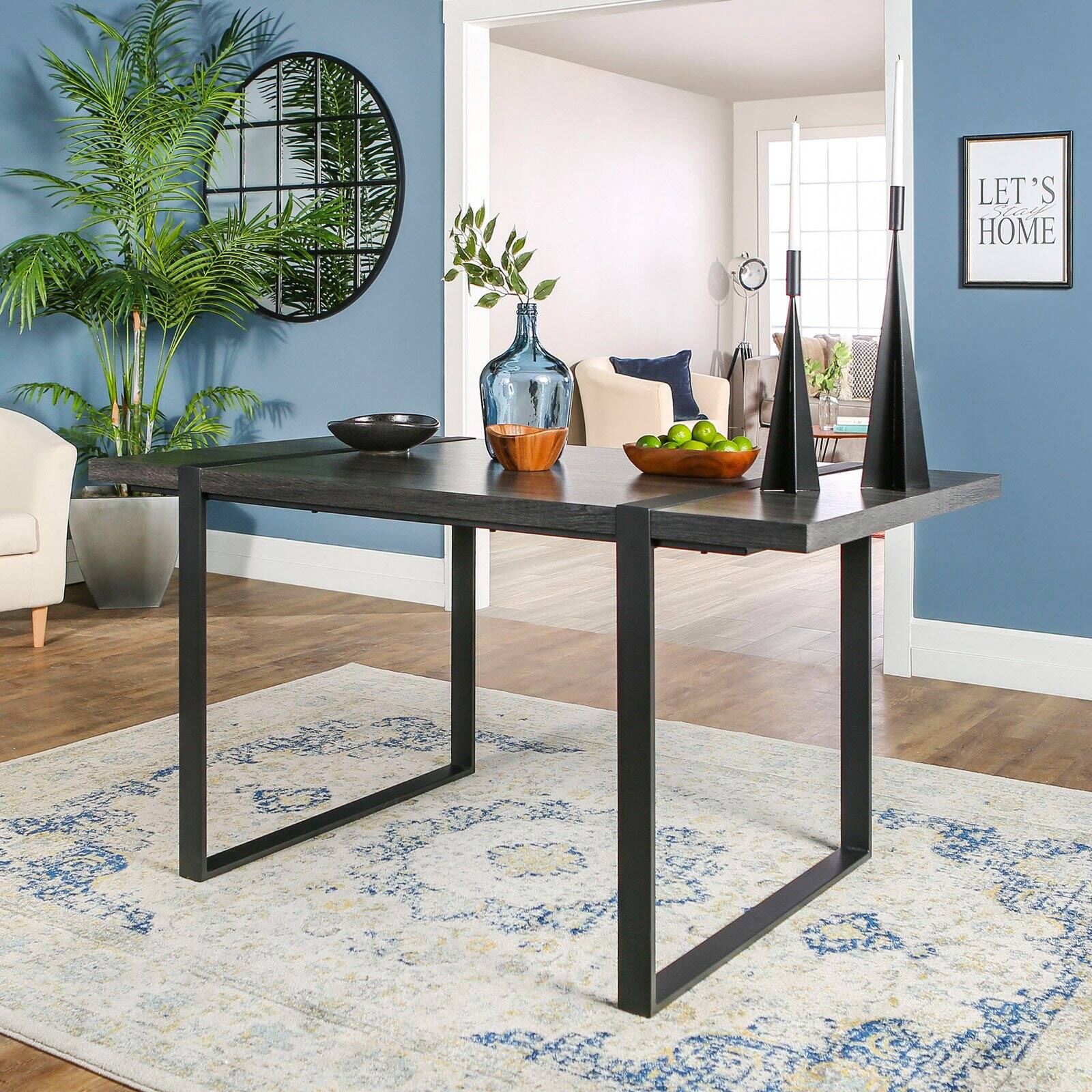 Urban Blend Dining Table In Driftwood Walmart Com Walmart Com