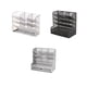 thumbnail image 4 of Inteprter Portalápices de malla para el hogar y la Oficina, pinzas para bolígrafos, cintas, reglas, estante de almacenamiento, organizador de Carpetas de archivos Tipo B Negro, 4 of 6