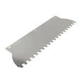 thumbnail image 4 of CarpNettore Tile Tool Sturdy Plastering Masonry Work Tile Trowel Blade with Square Notch 400x110x0.7mm, 4 of 9