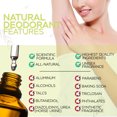 thumbnail image 3 of NATURE | SPRAY DEODORANT | NATURAL | ORGANIC | TAHITIAN MIST | 2oz Amber Glass Bottle, 3 of 7