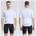 thumbnail image 4 of Camiseta de ciclismo RION para hombre, camisetas para bicicleta de montaña, ropa ajustada para bicicleta, camiseta de motocross UPF 50+, camisetas transpirables sin costuras, 20 ℃-35 ℃, 4 of 5