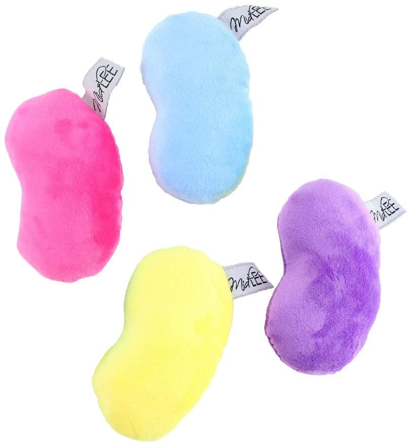 Midlee Jelly Bean Easter Dog Toy Set of 4
