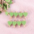 thumbnail image 3 of KAKOWELY 50pcs Heart Shaped Clips Wood Fixation for DIY Projects, 3 of 6