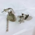 thumbnail image 1 of Kpop Bts Suga Agust D Tour ‘-Day ’ Earring Set Guitar Pick Shape Earrings Korean Fashion Jwelry, 1 of 4