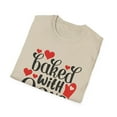 thumbnail image 5 of Unisex Softstyle T-Shirt Christmas Valentine's Day Baked With Love, 5 of 8