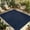 Blue, variant on Fsddascl Solid Black Outdoor Rug for Patio/Deck/Porch, Non-Slip Large Area Rug 5 x 8 Ft, Retro Minimalism Abstract Denim Texture Indoor Outdoor Rugs Washable Area Rugs, Reversible Camping Rug Carpet