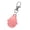 Pink, variant on Colorful Lip Balm Keychain Holder Reusable Silicone Bottle Cap Cover Stylish Bag Charm For Daily Use