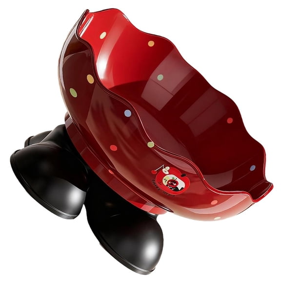 hejhncii Candy Bowl Large Capacity Fruit Plate For Holiday Parties Home Decoration ABS Materials Dessert Dish For Festival