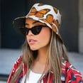 thumbnail image 5 of Butterfly Bucket Hats Fashion Sun Cap Packable Outdoor Fisherman Hat for Women and Men, 5 of 6