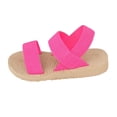 thumbnail image 2 of Sandals For Women Slingback Ankle Strap Platform Sandals Lightweight Casual Outdoor Beach Summer Walking Shoes,Hot Pink,42, 2 of 8
