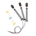 thumbnail image 3 of Model Railway Signal Light 3 Pcs Resistors 3V/12V Accessories Dc/Ac Kit, 3 of 8