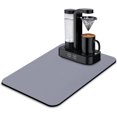 thumbnail image 1 of Coffee Maker Bar Mat Countertops,Dish Drying Mat,Bar Drying Mat,Absorbent Hide Stain Anti-Slip Coffee Bar Accessories Fit Under Coffee Machine Mat 23inx15in Grey, 1 of 5