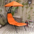 thumbnail image 3 of Vivere Dream Series Furniture Cushion, Orange Zest, 3 of 5