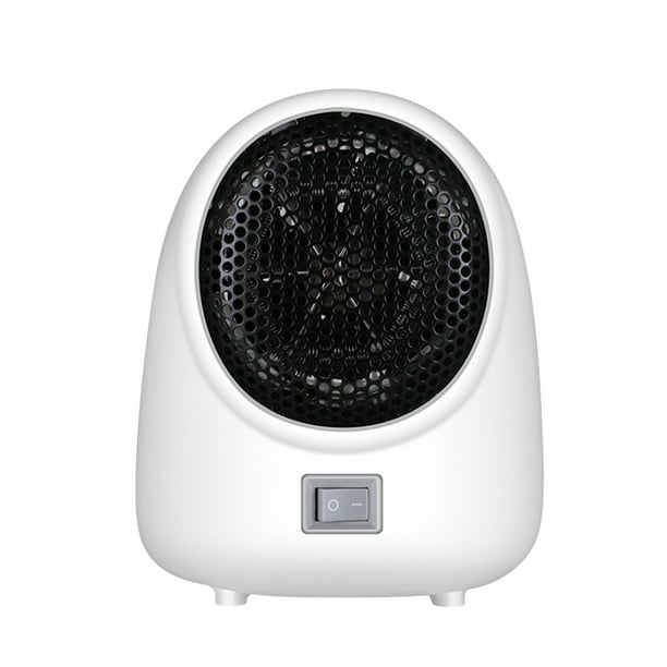 Mini calefactor de 400W para oficina en casa • Calefactor compacto de sobremesa con ventilador silencioso • Calefactor personal para espacio bajo el escritorio • Calentador de habitación pequeña de