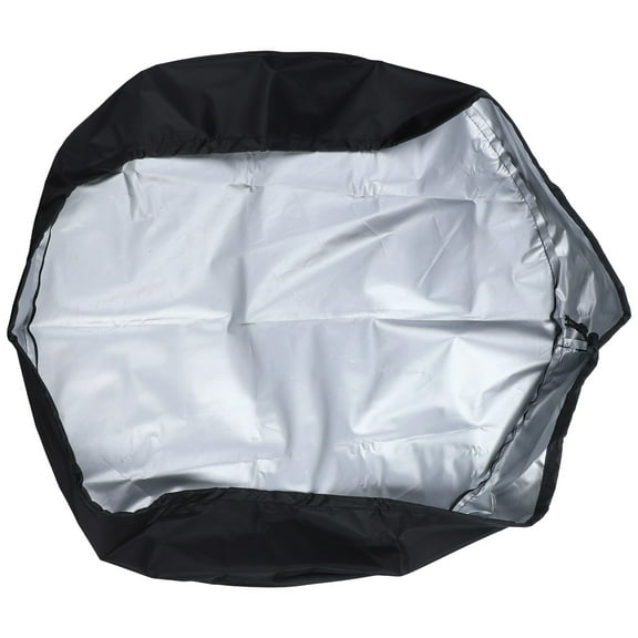 55 Gallon Drum Cover, for Durable Drum Cap Cover, Black,65*10cm Smile Home