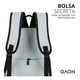 thumbnail image 5 of Set de 4 piezas mochila escolar Gaon gris, 5 of 8