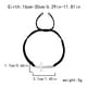 thumbnail image 2 of Pulsera de moda minimalista ajustable de nylon cuerda trenzada hecha a mano unisex muñeca tobillera para los hombres, 2 of 2