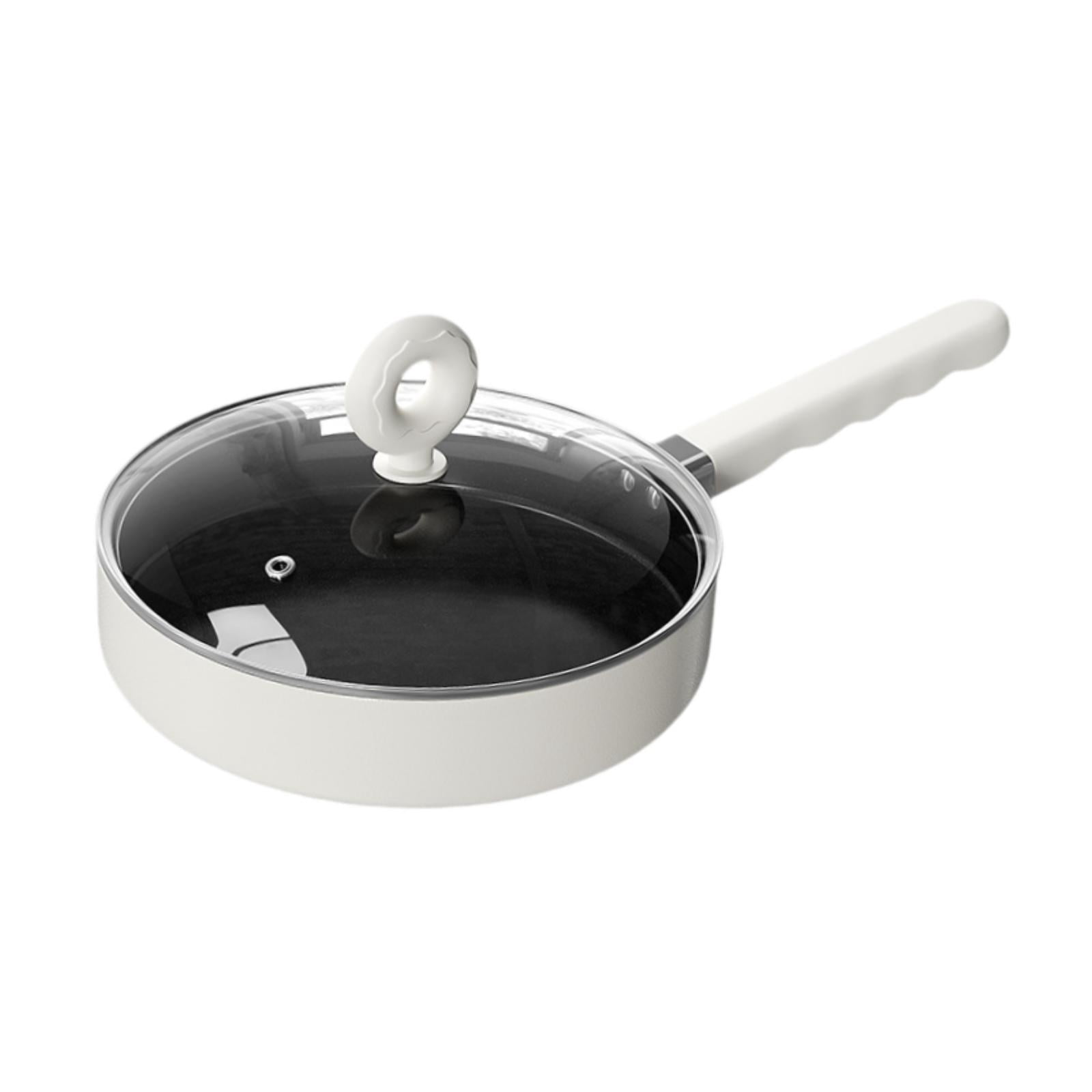 Wswqop Camping Frying Pan Camping Fry Pan Non Stick Gift Tableware Cookware for Outdoor 22cmx5cm