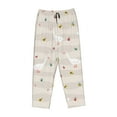 thumbnail image 4 of Naloa Funny Goose1 Print Women’s Ultra-Soft Comfy Pajama Lounge Pants with Pockets & Drawstring, 4 of 8