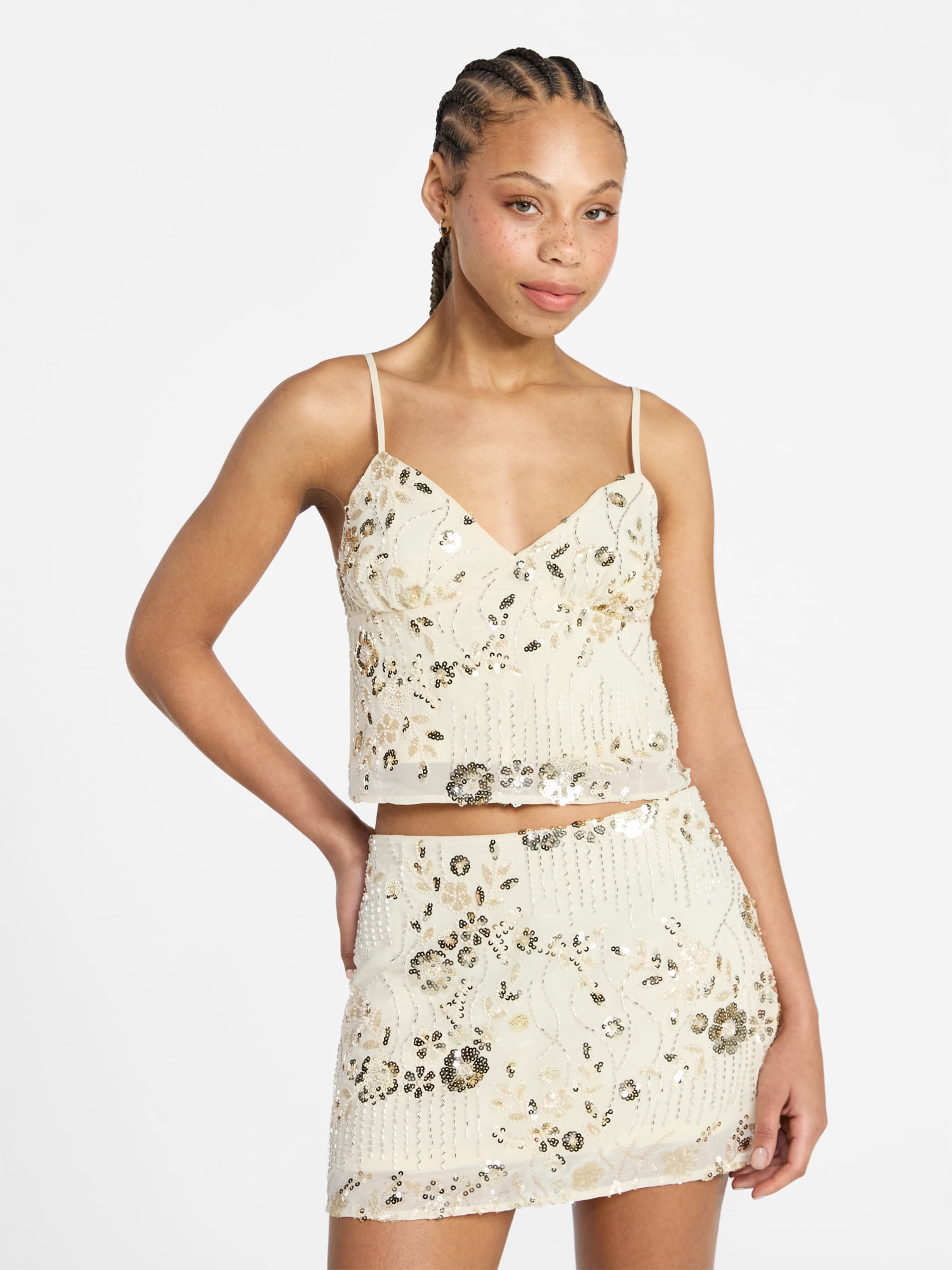 No Boundaries Cropped Tube Top, Women's XXS-XXL - Walmart.com