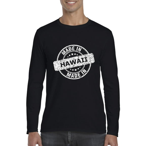 Artix - Mens Long Sleeve T-Shirts, up to Size 5XL - Hawaii Made