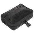 thumbnail image 6 of OFFIGAM Black Nylon Waist Pack for Men and Women, Outdoor Sports Running Hiking Travel Belt Bag with Design, 6 of 8