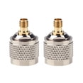 thumbnail image 1 of N macho a conector hembra SMA RF coaxial adaptador coaxial tipo recto amplificador de señal móvil para teléfono celular 2 Piezas kenally EL1424-00, 1 of 2
