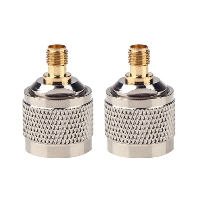N macho a conector hembra SMA RF coaxial adaptador coaxial tipo recto amplificador de señal móvil para teléfono celular 2 Piezas kenally EL1424-00