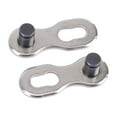 thumbnail image 3 of Aodebiao 1 Pair Bicycle Chain Quick Link (6/7/8/9/10 Speed) - Tool-Free Stainless Steel Master Link for Road & Mountain Bikes - Emergency Repair Connector Clip (2-Pack), 3 of 4