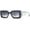 Gray, variant on Fashion Square Sunglasses For Women Men Rivet Decoration Luxury Ladies Sun Glasses UV400 Shades Lady Leopard Eyewear