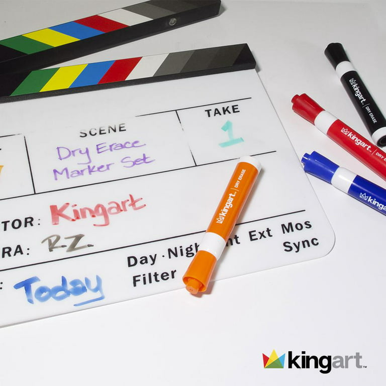 KINGART Value Pack Dry Erase Markers Set of 36 (12 colors 3 each)